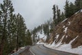 Road In Angeles Crest NationalForest Royalty Free Stock Photo