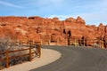 Road in Arches National Park, Utah