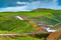 Road in the Armenian Highlands of Turkey