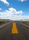 Road with arrow Royalty Free Stock Photo