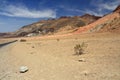 Death Valley National Park, Desert Landscape along Artist Drive with Artist Palette, California, USA Royalty Free Stock Photo