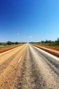 Road through Australian Outback Royalty Free Stock Photo