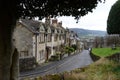 Road through Bakewell Derbyshire, England Royalty Free Stock Photo