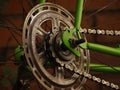 Road bike freewheel Royalty Free Stock Photo