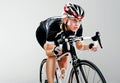 Road bike race cyclist Royalty Free Stock Photo