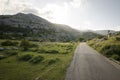 A road in Biokovo mountain, Croatia Royalty Free Stock Photo