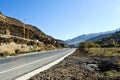 Road in the blue sky Royalty Free Stock Photo