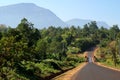 Road through Bolaven Plateau