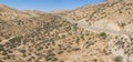 Road Bordering Mojave Desert Wilderness