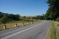 The road, Bornholm, Denmark Royalty Free Stock Photo