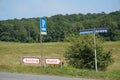 Road, Bornholm, Denmark Royalty Free Stock Photo