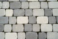 Road bricks texture