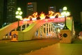 Road bridge entrance to Chinatown