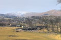 Hawes village in the Yorkshire Dales - winter