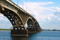 Road bridge in Saratov