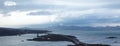 The road bridge to the Isle of Skye in the Winter at Kyle of Lochalsh, Scotland Royalty Free Stock Photo