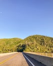 Road in Calaveras County New Melones Lake Bridge