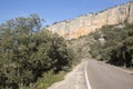 Road in Canyon Landscape; Nuevalos, Aragon