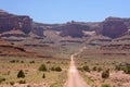 Road in Canyonlands National Park Shafer Trail road, Moab Utah USA Royalty Free Stock Photo
