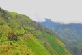 Road clinging to mountain side in Colombia Royalty Free Stock Photo