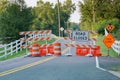 Road closed Royalty Free Stock Photo