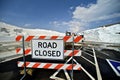 Road Closed Royalty Free Stock Photo