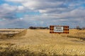 Road Closed Sign Royalty Free Stock Photo