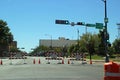 Road closure Royalty Free Stock Photo