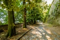 Petrovaradin, Serbia - July 17. 2019: Petrovaradin fortress; Royalty Free Stock Photo