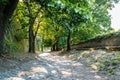 Petrovaradin, Serbia - July 17. 2019: Petrovaradin fortress; Royalty Free Stock Photo