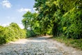 Petrovaradin, Serbia - July 17. 2019: Petrovaradin fortress; Royalty Free Stock Photo