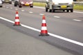 Road cone Royalty Free Stock Photo