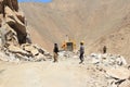 Road Construction In Ladakh.