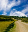 Road in countryside Royalty Free Stock Photo