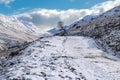 Winter in Glen Falloch, Scotland.