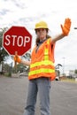 Road Crew Stop Sign