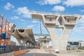 Road currently under construction Royalty Free Stock Photo