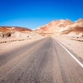 Road through Death Valley