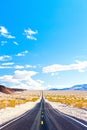 road, Death Valley National Park, California, USA Royalty Free Stock Photo