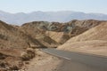 Road in Death valley national park, California, usa. Royalty Free Stock Photo