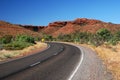 A road in a desert