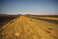 The road in the desert