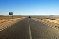 Road in desert. Egypt Royalty Free Stock Photo