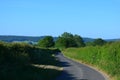Road disappearing into the distance, UK Royalty Free Stock Photo