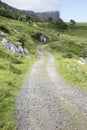 Road down to Slavers Bay, Murlough Beach; County Antrim