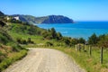 The road down to Waihau Beach, New Zealand