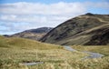 Road driving Highlands Mountain Scotland UK 2 Royalty Free Stock Photo