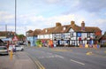 A259 road Dymchurch Kent United Kingdom Royalty Free Stock Photo