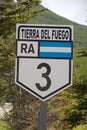 Road 3 in Eastern half of Tierra del Fuego, Argentina