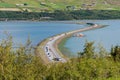 Road through Eyjafjordur fjord in Akureyri in Iceland